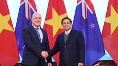 Thủ tướng Phạm Minh Chính chủ trì lễ đón Thủ tướng New Zealand thăm chính thức Việt Nam