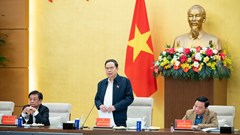 Ban Thường vụ Đảng uỷ Quốc hội họp cho ý kiến về một số nội dung phục vụ việc sắp xếp tinh gọn bộ máy