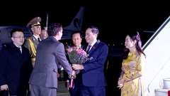 Chủ tịch Quốc hội Trần Thanh Mẫn bắt đầu chuyến thăm chính thức Cộng hoà Armenia