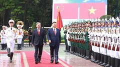 Tổ chức trọng thể lễ đón chính thức Tổng Bí thư, Chủ tịch nước Trung Quốc Tập Cận Bình