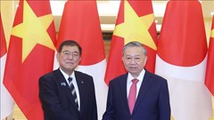 Tổng Bí thư Tô Lâm hội kiến Thủ tướng Nhật Bản