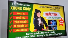 Xử lý quảng cáo thuốc giả, sữa giả, thực phẩm giả trên báo chí, nền tảng mạng xã hội, xuất bản phẩm 