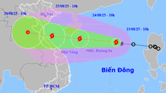 Giật cấp 15, mưa lớn trên diện rộng, có nơi trên 600 mm