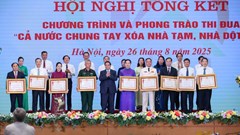 Hoàn thành xóa nhà tạm, nhà dột nát là công trình quốc gia đặc biệt của ý Đảng, lòng dân