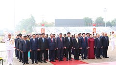 Lãnh đạo Đảng, Nhà nước vào Lăng viếng Chủ tịch Hồ Chí Minh nhân dịp 80 năm Quốc khánh 2.9