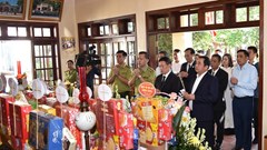 Trang trọng Lễ dâng hương tưởng niệm 56 năm ngày mất Chủ tịch Hồ Chí Minh