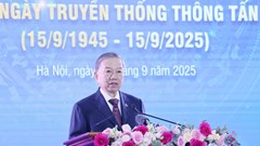 Phát biểu của Tổng Bí thư Tô Lâm tại Lễ đón nhận Huân chương Hồ Chí Minh và Kỷ niệm 80 năm Ngày truyền thống Thông tấn xã Việt Nam