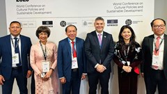 Bộ trưởng Nguyễn Văn Hùng dự Hội nghị Thế giới về Chính sách văn hóa và Phát triển bền vững