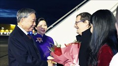 Tổng Bí thư Tô Lâm bắt đầu thăm chính thức Cộng hòa Phần Lan