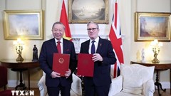 Việt Nam – Anh nâng cấp lên Đối tác Chiến lược toàn diện, tăng cường hợp tác văn hóa, thể thao, du lịch