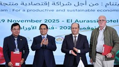 Thủ tướng Phạm Minh Chính và Thủ tướng Algeria cùng dự Diễn đàn kinh tế Việt Nam - Algeria