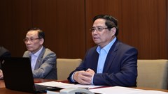 Từ Algeria, Thủ tướng họp khẩn trực tuyến về ứng phó mưa lũ, thiên tai, cứu hộ, cứu nạn