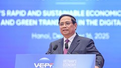 Thủ tướng chủ trì phiên toàn thể cấp cao Diễn đàn Kinh tế Việt Nam 2025