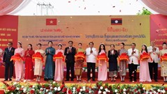 Khánh thành Dự án tu bổ, tôn tạo Khu di tích lịch sử Chủ tịch Hồ Chí Minh tại Savannakhet