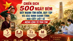 Phó Thủ tướng yêu cầu đẩy mạnh truyền thông Chiến dịch 500 ngày đêm tìm kiếm, quy tập và xác định danh tính hài cốt liệt sĩ
