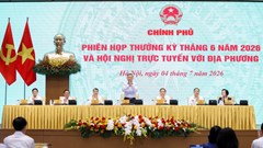 Tổng Bí thư, Chủ tịch nước Tô Lâm dự và chỉ đạo Phiên họp Chính phủ thường kỳ tháng 6 và Hội nghị trực tuyến với địa phương