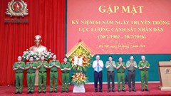 Xây dựng lực lượng Cảnh sát nhân dân cách mạng, chính quy, tinh nhuệ, hiện đại, đáp ứng yêu cầu, nhiệm vụ trong tình hình mới