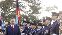 Lễ đón Tổng Bí thư, Chủ tịch nước Tô Lâm thăm cấp Nhà nước Australia