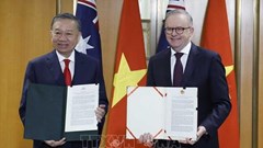  Tuyên bố chung về tăng cường kết nối khoa học, công nghệ và đổi mới sáng tạo giữa Việt Nam và Australia