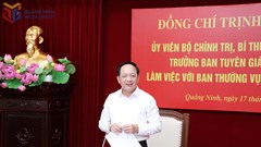 Quảng Ninh cần đầu tư mạnh hơn cho công nghiệp văn hóa, xây dựng các giá trị văn hóa trở thành nguồn lực nội sinh