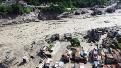 Chưa ghi nhận công dân Việt Nam bị thương vong trong vụ lũ quét ở biên giới Nepal và Trung Quốc
