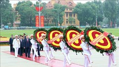 Lãnh đạo Đảng, Nhà nước vào Lăng viếng Chủ tịch Hồ Chí Minh