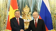 Tổng Bí thư, Chủ tịch nước Tô Lâm hội đàm với Tổng thống Nga Vladimir Putin