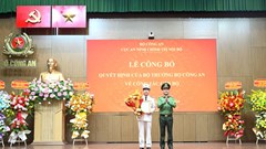 Đại tá Nguyễn Đại Đồng giữ chức Cục trưởng An ninh chính trị nội bộ