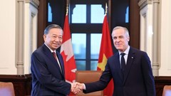 Tổng Bí thư, Chủ tịch nước Tô Lâm hội đàm với Thủ tướng Canada Mark Carney