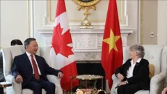 Tổng Bí thư, Chủ tịch nước Tô Lâm hội kiến với Toàn quyền Canada