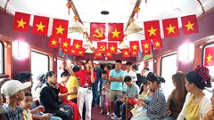 Trải nghiệm chuyến tàu du lịch đặc biệt về miền đất võ