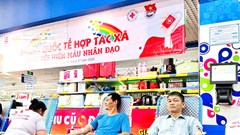 Gia Lai: Siêu thị Co.opmart cùng khách hàng tham gia hiến máu nhân đạo