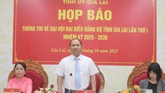 Gia Lai: Đại hội Đảng bộ tỉnh lần thứ I, đại biểu được tặng quà theo tinh thần tiết kiệm