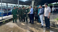 Ứng phó bão Kalmaegi, Đắk Lắk cấm các tàu thuyền ra khơi đánh bắt