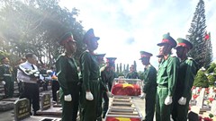 Gia Lai truy điệu, an táng 18 liệt sĩ 