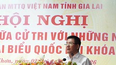 Các ứng cử viên đại biểu Quốc hội tiếp xúc cử tri, vận động bầu cử tại Gia Lai