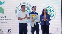 Gia Lai trao giải biểu trưng về Khu Dự trữ sinh quyển thế giới Cao nguyên Kon Hà Nừng