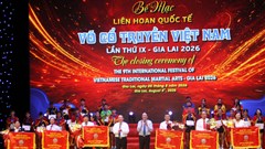 Võ cổ truyền Việt Nam - nhịp cầu kết nối văn hóa quốc tế