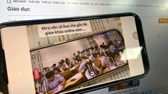 Dư luận xôn xao về việc cô giáo livestream phòng thi ở Đồng Nai 
