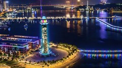 3D Mapping “Long Vân Khánh Hội” tái hiện vịnh kỳ quan trên Ngọn Hải Đăng sáng nhất Việt Nam