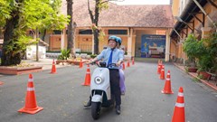 VinFast ZGoo: Nhỏ gọn cho học sinh, yên tâm cho phụ huynh