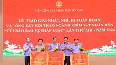 Kế hoạch tổ chức Hội thao ngành Kiểm sát nhân dân - Cúp Báo Bảo vệ pháp luật lần thứ XIV, năm 2026