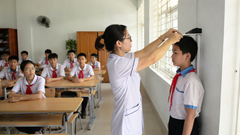 Đầu năm học, trường đo chiều cao học sinh để làm gì?