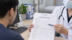 200.000 đồng, 20 phút, 9 chữ ký: Tờ giấy “đủ sức khỏe” đang chứng nhận điều gì?