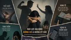 Kỳ 1 - Bạo lực gia đình không chỉ bắt đầu từ cú đánh