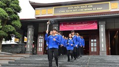 Lễ rước đuốc Đại hội Thể thao học sinh Đông Nam Á lần thứ 13