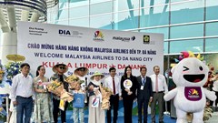 Đón chuyến bay trực tiếp đầu tiên của Malaysia Airlines