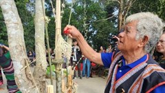 Tổ chức Lễ cúng Thần Đá của dân tộc Mạ