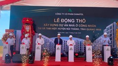 Khởi công xây dựng 538 căn nhà ở xã hội cho công nhân