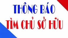 Tìm chủ sở hữu